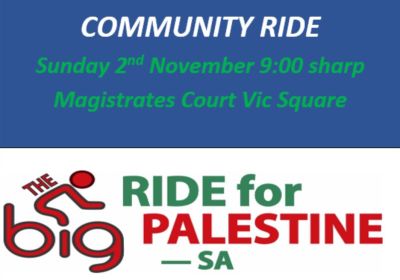 Graphic for event 'Community Practice Ride' on 02/11/2025