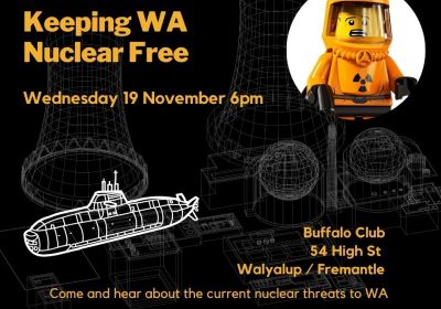 Image promoting anti-nuclear forum