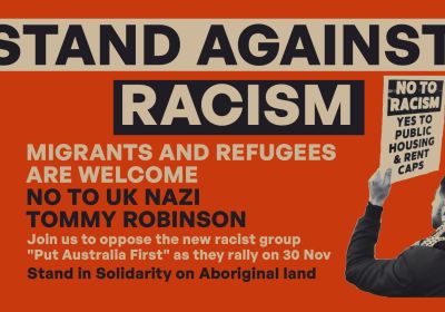 Stand against racism rally