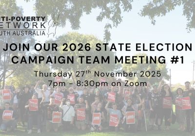 Graphic for APNSA State Election 2026 Campaign Team Meeting #1 27/11/2025 online