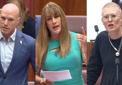 David Pocock, Lidia Thorpe, Penny Almman Payne