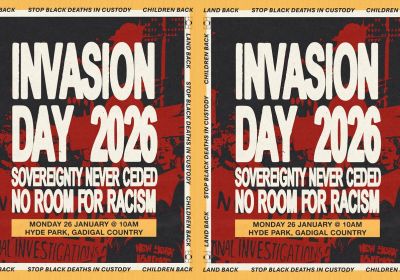 Graphic for event Invasion Day 2026 Gadigal country 26/01/2026