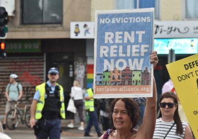 rent relief now poster