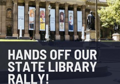 Hands off our state library!