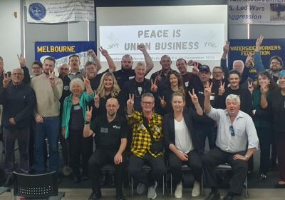 Peace is union business