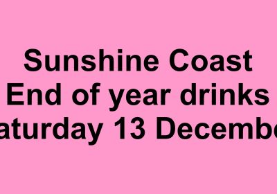 Sunshine Coast EOY Drinks