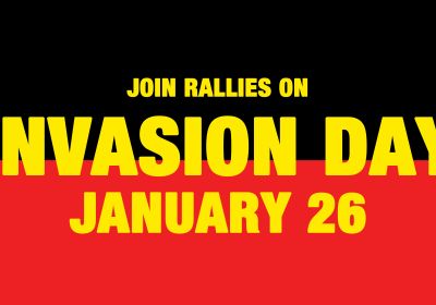 join rallies on invasion day