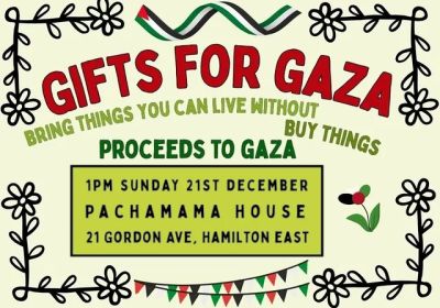 Graphic for event Gifts For Gaza: Mutual Aid Community Market