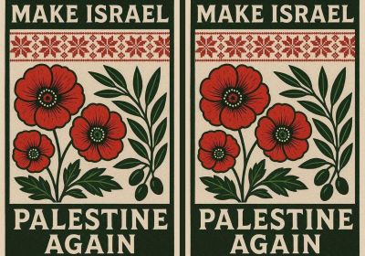 Graphic: Make Israel Palestine Again