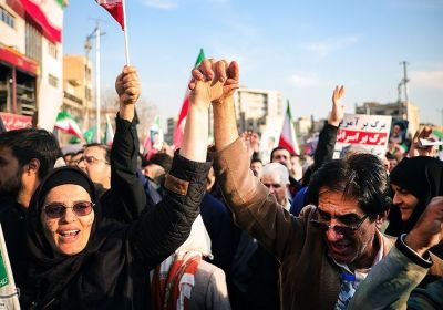 Rally in Tehran