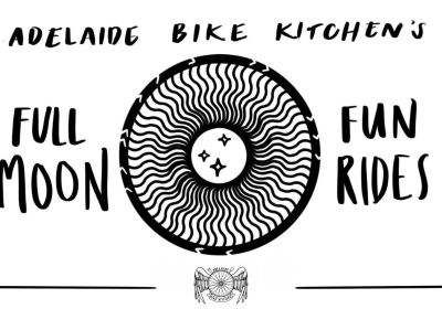 Graphic for Adelaide Bike Kitchen's Full Moon Fun Rides