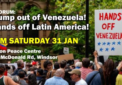 Forum: Trump out of Venezuela! Hands off Latin America! Down with Colonialism!