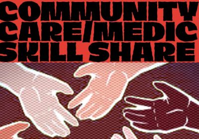 Graphic for event Community Care / Medic Skill Share 2:30pm-5pm 31/01/2026 Corrimal Community Centre