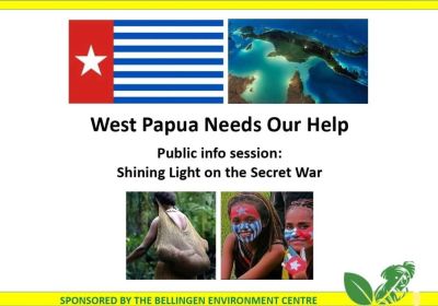 Artwork and graphic for event Public forum: Shining Light on the Secret War, 2pm 08/02/2026 Memorial Hall, Bellingen NSW 2454