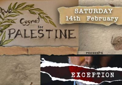 Artwork and graphic for event Filom screening: Exception, 3:30pm 14/02/2026 Cygnet Town Hall, Cygnet Telecottage, 14 Mary St, Cygnet TAS 7112