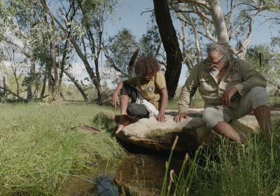A scene from the documenatry Nagana Yarrbayn – The Water Protectors