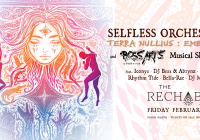 Artwork and graphic for event Terra Nullius: Embodied & Boss Arts Creative Showcase, 6:30pm 20/02/2026 The Rechabite, 224 William Street, Perth WA 6000