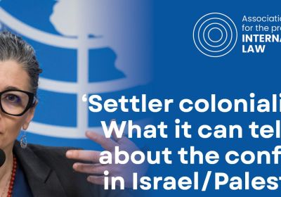 Artwork and graphic for event ‘Settler colonialism’: What it can tell us about the conflict in Israel/Palestine, 7:30pm-9pm 05/03/2026 Elder Conservatorium, North Terrace, Adelaide SA 5000