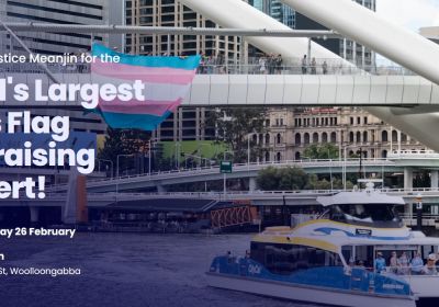 World's Largest Trans Flag﻿ Fundraising Concert!