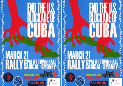 End US blockade of Cuba