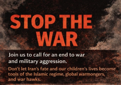 Stop war on Iran