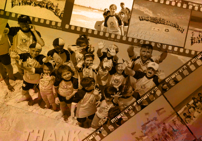 Artwork for documentary film Gaza Nippers: Hope Amid Devastation