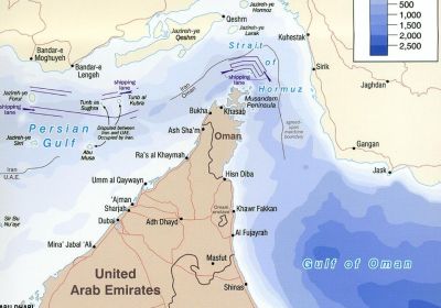Strait of hormuz Wikimedia