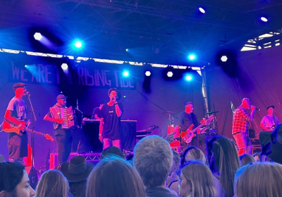 The Herd minus Jane Tyrrell at Rising Tide