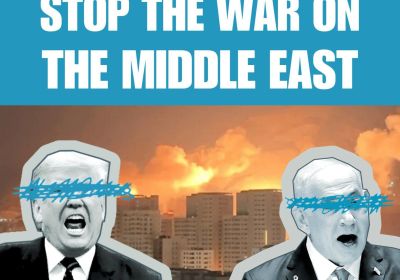 Artwork and graphic for event Wollongong speakout - Stop the wars in the Middle East! Stop AUKUS! 5pm 20/03/2026 Wollongong Central Shopping Mall, 200 Crown St, Wollongong NSW 2500