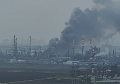 Haifa oil refinery Wikimedia