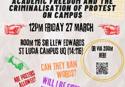Ideas under Fire: Academic Freedom and the Criminalisation of Protest on Campus