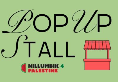 Artwork and graphic for Nillumbik 4 Palestine Pop Up Stall