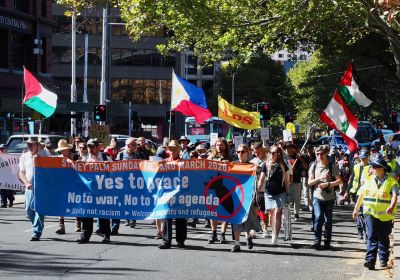 palm sunday march sydney