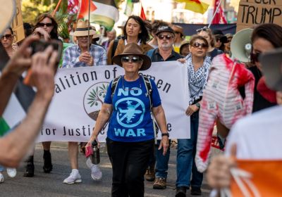 marching for peace ZP