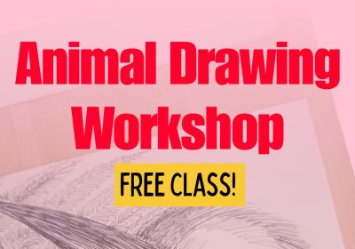Artwork and graphic for event Animal Drawing Workshop – Free class! 2pm 04/04/2026 ECNT Nightcliff Space, 4 Pavonia Pl, Nightcliff NT 0810