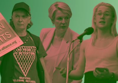 Artwork and graphic for event Meet the candidates rally on Palestine, 5:30pm 24/04/2025 Sydney Town Hall, 483 George St Sydney NSW 2000