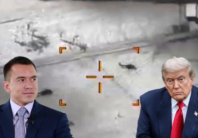 Daniel Noboa and Donald Trump