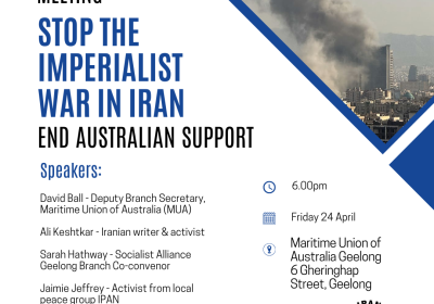 Stop the Imperialist War in Iran