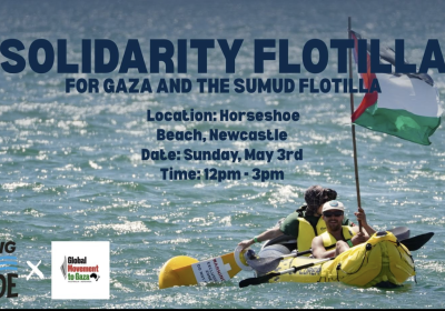 Paddle out for Gaza