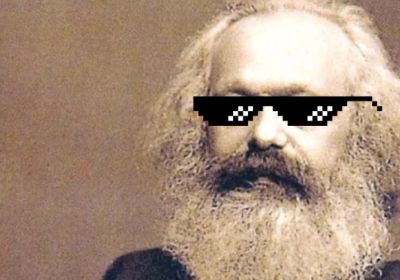 karl marx in sunnies