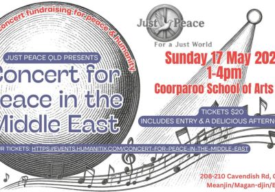 Concert for peace in the Middle East