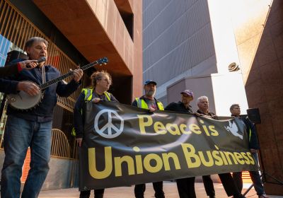 union protest ZP
