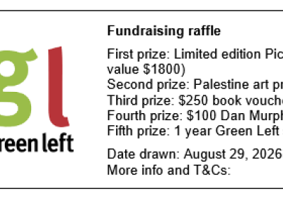Green Left raffle
