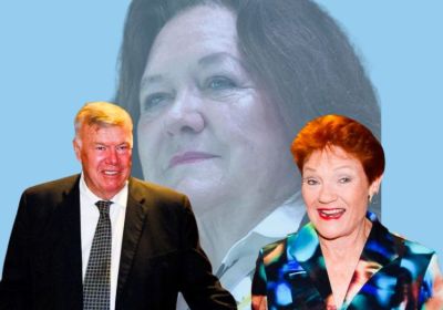 gina, pauline and david