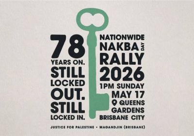 Nakba rally and commemoration