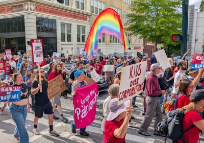 street march in Atlanta