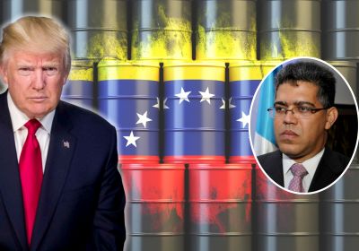 Donald Trump and Elias Jaua