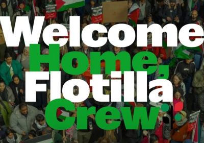 Artwork and graphic for event Welcome Home Flotilla Crew, 7:45am 25/05/2026 Sydney International Airport