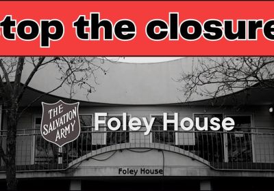 Artwork for event Stop the closure of Foley House, 11am 14/06/2026 Katie Hall's office, 204 Nicholson St, Footscray VIC 3011