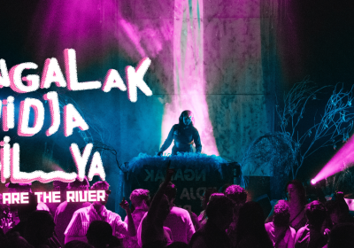 Artwork and main image for event listing "Ngalak Nidja Bilya (We are the River) 2026" 7:30pm 10/07/2026 - 1am 11/07/2026 The Rechabite, 224 William St, Northbridge WA 6003